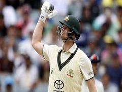 
      
      Smith's record-breaking ton helps Aus cross 450 (Day 2, Lunch)
      
      