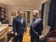 
      
      Jaishankar, Trump's NSA pick Michael Waltz hold talks
      
      