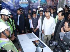 
      
      Gujarat CM, Union Ministers review progress of NHMC
      
      
