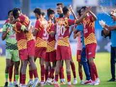 
      
      WB withstand Services ambush to storm into Santosh Trophy final
      
      