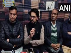 
      
      Anurag Thakur attacks Congress on Manmohan Singh's demise
      
      
