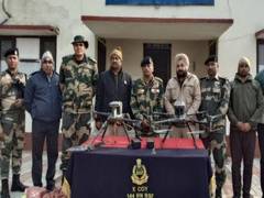 
      
      BSF recovers 3 Pakistani drones along Punjab border
      
      