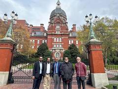 
      
      Vaidyaratnam to Collaborate with Johns Hopkins University
      
      
