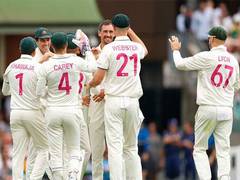 
      
      Australia's disciplined bowling puts pressure on India
      
      