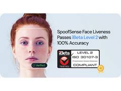 
      
      SpoofSense Liveness Achieves iBeta Level-2 Compliance
      
      