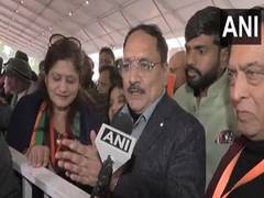 
      
      Delhi BJP president criticises AAP over Yamuna's pollution
      
      