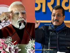 
      
      Delhi Elections 2025: PM Modi targets AAP with 'AAP-DA' jibe
      
      