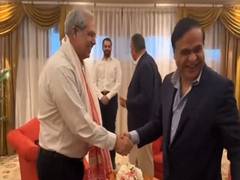 
      
      Assam CM meets Chairman Tata Trusts Noel Tata
      
      