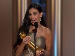 
      
      Daughters celebrate mother Demi Moore's win at Golden Globes
      
      