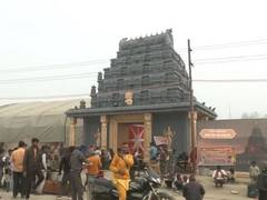
      
       ‘Gopuram’ style Pandals built for Mahakumbh devot
      
      