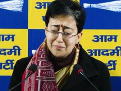 
      
       Delhi CM Atishi breaks down, slams Bidhuri’s remark
      
      