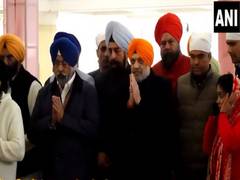 
      
      HM Shah, Bihar CM pay obeisance on Prakash Parv of Guru Gobind 
      
      