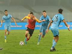
      
      Mumbai City FC overcome late scare against East Bengal FC 
      
      