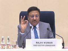 
      
      Chief Election Commissioner Rajiv Kumar dismisses EVM tampering
      
      