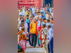 
      
      EAM Jaishankar visits Jagannath Temple
      
      