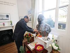 
      
      Lok Sabha Speaker Om Birla visits Dr Ambedkar Museum in London
      
      