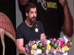 
      
      John Abraham advocates discipline at awareness campaign event
      
      