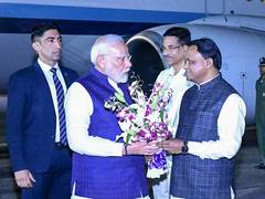 
      
      PM Modi arrives in Bhubaneswar, to attend Pravasi Bharatiya Divas
      
      