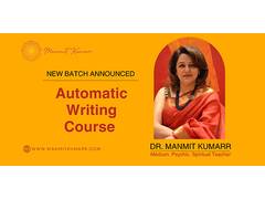 
      
      Dr. Manmit Kumarr Announces New Batch of Automatic Writing Course
      
      