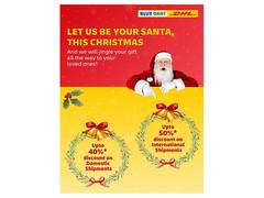 
      
      DHL Express Launches Exclusive Festive Season Discounts
      
      
