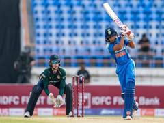 
      
      1st ODI: India Women clinch 6-wicket win over Ireland in Rajkot
      
      