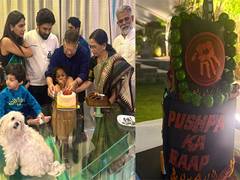 
      
      Allu Arjun shares glimpses of father Allu Aravind’s b’day bash
      
      