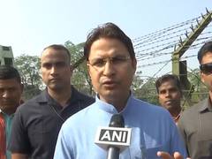 
      
      Bengal: BJP's Raju Bista visits Indo-Bangladesh Border
      
      