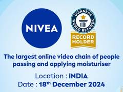 
      
      NIVEA India Sets a GUINNESS WORLD RECORD 
      
      