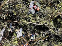 
      
      Ten killed in Colombia aircraft crash
      
      