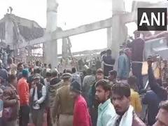 
      
      Under-construction lintel collapses at Kannauj railway station
      
      