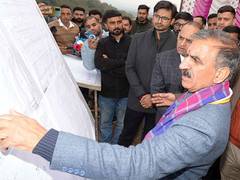
      
      Sukhu lays foundation stone of Rajiv Gandhi Day-Boarding School
      
      