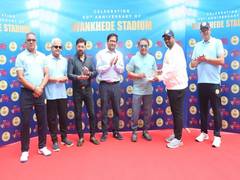 
      
      Gavaskar felicitated as MCA kicks off Wankhede’s 50th anniversary
      
      