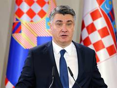 
      
      Croatia's President Milanović secures re-election
      
      
