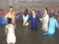 
      
      Foreign devotees take holy dip as Maha Kumbh begins
      
      