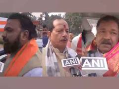 
      
      Bihar leaders hail Mahakumbh as a 'symbol of Sanatan,'
      
      