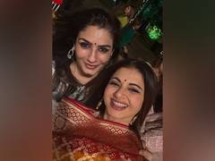 
      
      Raveena Tandon celebrates Lohri
      
      