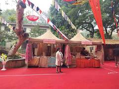 
      
      Delhi: Artisans present handicraft products at 'Karigar Gatha'
      
      