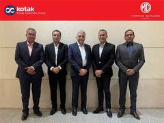 
      
      JSW MG Motor India Partners With Kotak Mahindra Prime 
      
      