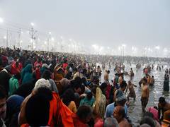 
      
      First 'snaan' at Maha Kumbh held in grand manner: Maurya
      
      