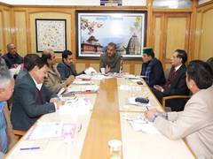 
      
      Himachal CM reviews developmental projects of various departments
      
      