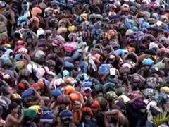 
      
      Kerala: Devotees throng Sabarimala temple on Makaravilakku
      
      