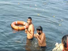 
      
      MP: Devotees take holy dip in Kshipra river on Makar Sankranti in
      
      