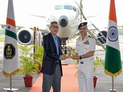 
      
      Defence Secretary visits Indian Navy's air base ‘INS Rajali’
      
      