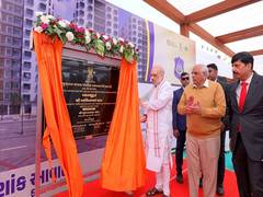 
      
      Amit Shah lays foundation stone for Ghatlodiya Police Station
      
      