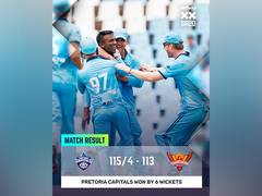 
      
      SA20: Pretoria Capitals clinch win over Sunrisers Eastern Cape
      
      