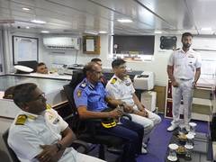 
      
      INS Sarvekshak completes first phase of joint hydrographic survey
      
      