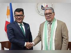 
      
      MoS Margherita, Philippines Foreign Affairs Secy hold talks
      
      