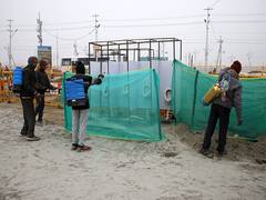 
      
      Maha Kumbh: Cleaning campaign started after Amrit Snan
      
      