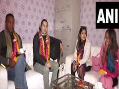 
      
      21-member team from 10 countries arrives in Prayagraj; to take ho
      
      