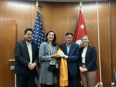 
      
      Sikyong Penpa Tsering expresses gratitude to US Coordinator
      
      
